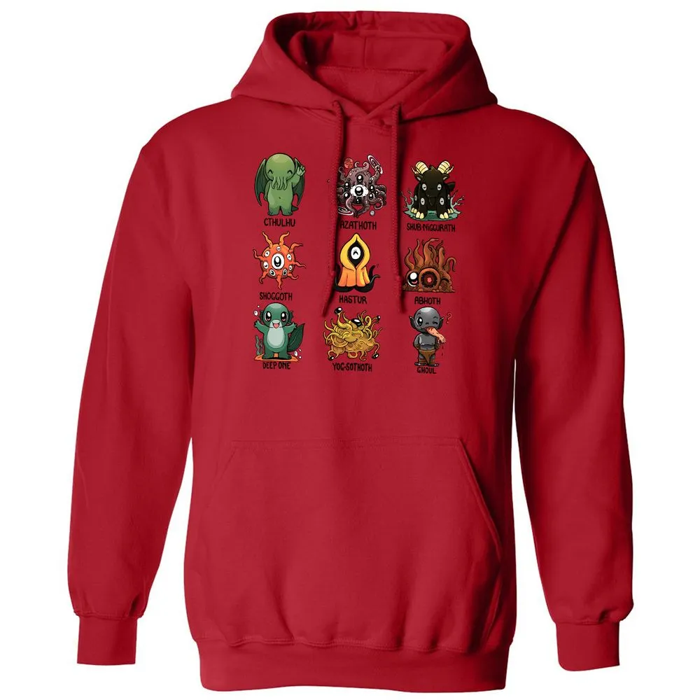 Classic Unisex Hoodie - E1GMDSEV - Red - 5