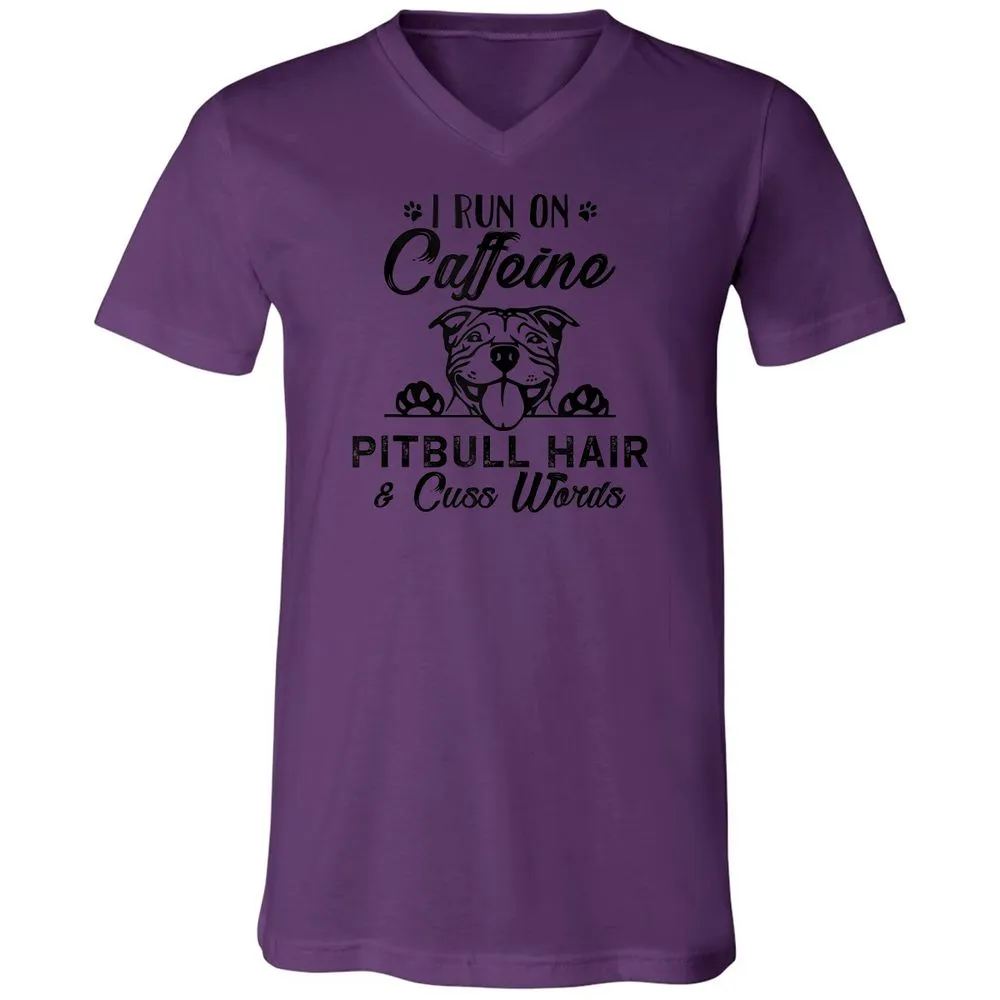 Unisex V-Neck T-Shirt - 9BL9M7BR - Team Purple - 2