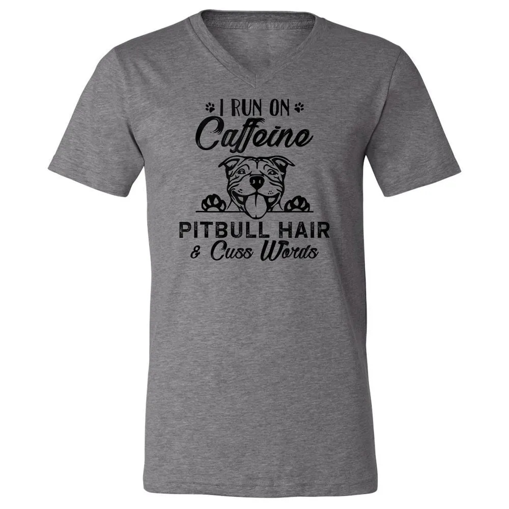 Unisex V-Neck T-Shirt - 9BL9M7BR - Deep Heather - 13