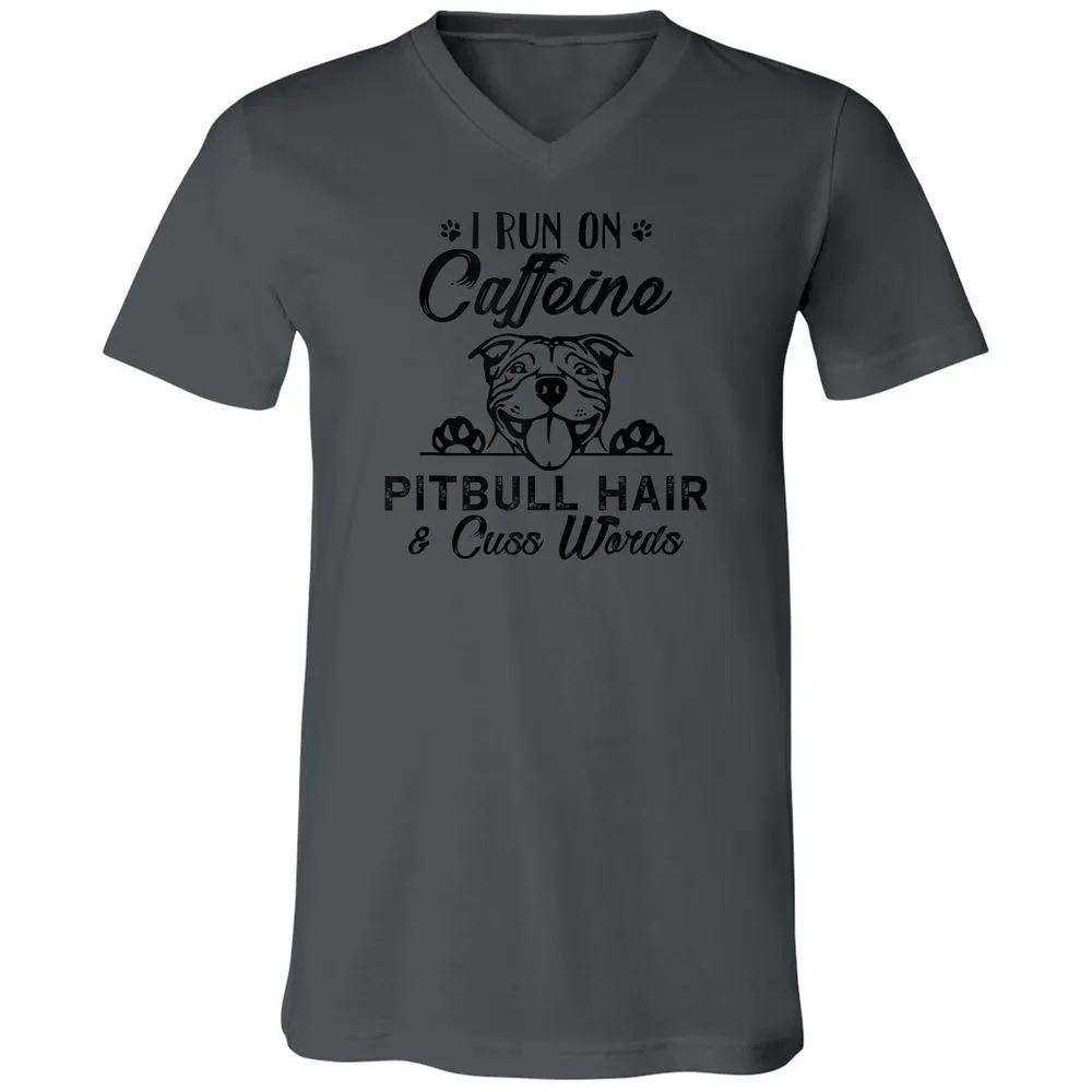 Unisex V-Neck T-Shirt - 9BL9M7BR - Asphalt - 12