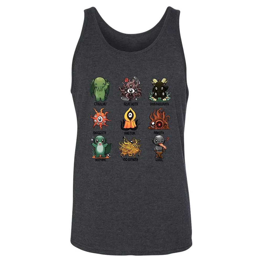 Unisex Jersey Tank - BL49T3A5 - Dark Grey Heather - 6