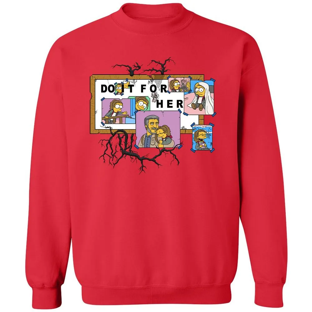 Classic Unisex Sweatshirt - 1B31S3PL - Red - 5