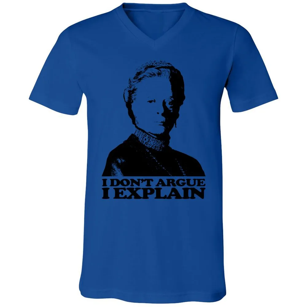 Unisex V-Neck T-Shirt - J3E991WP - True Royal - 4