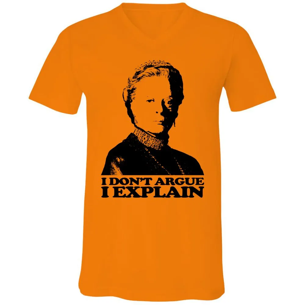 Unisex V-Neck T-Shirt - J3E991WP - Orange - 11