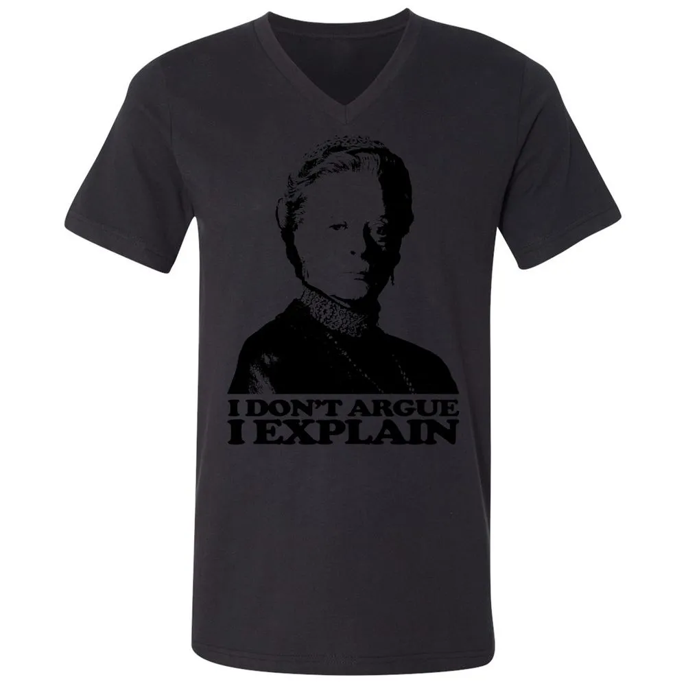 Unisex V-Neck T-Shirt - J3E991WP - Black - 16