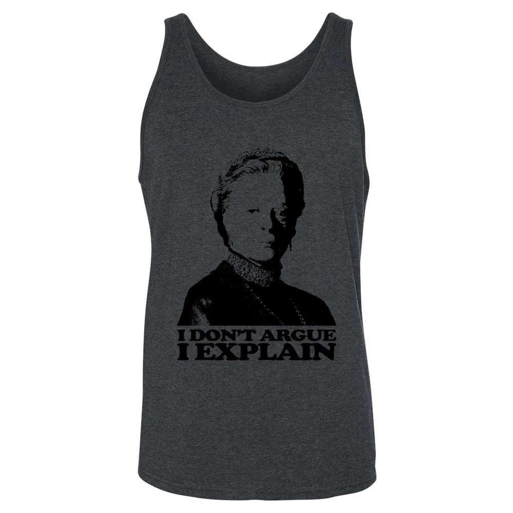 Unisex Jersey Tank - 4DRSASDK - Dark Grey Heather - 6