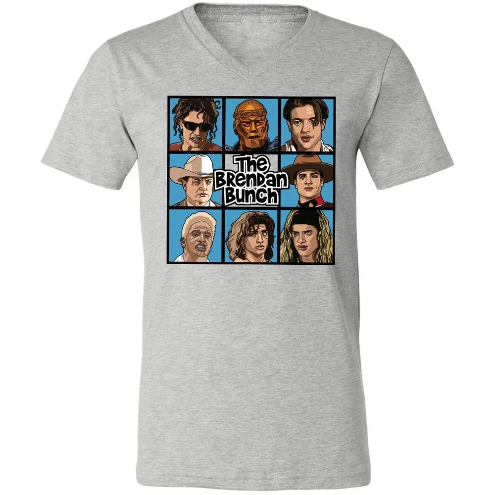 Unisex V-Neck T-Shirt - 3VPPFP18 - Athletic Heather - 7