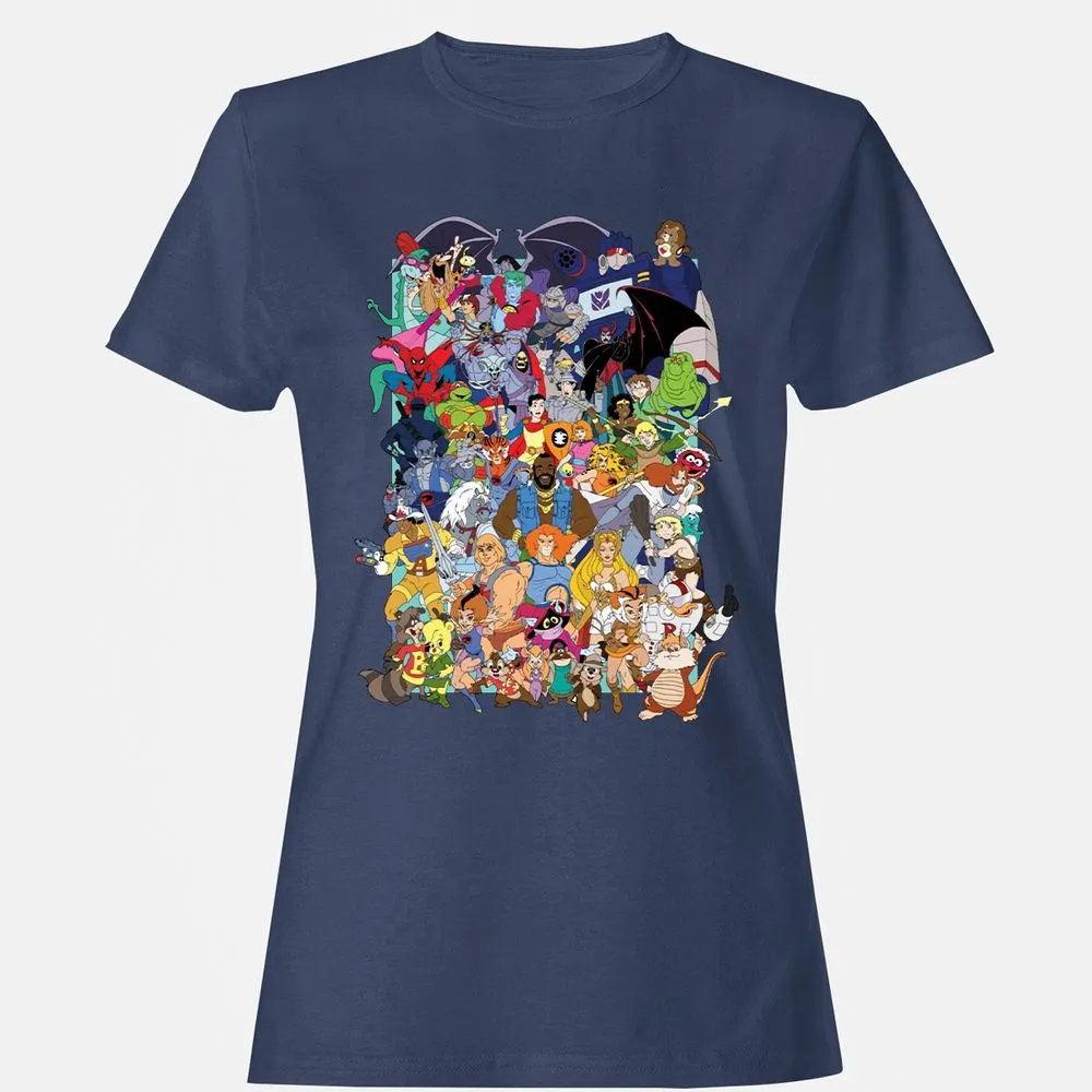 Women's T-Shirt - JRH7ME3J - Navy - 10