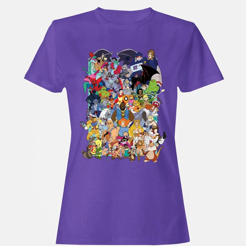 Women's T-Shirt - JRH7ME3J - Purple - 12