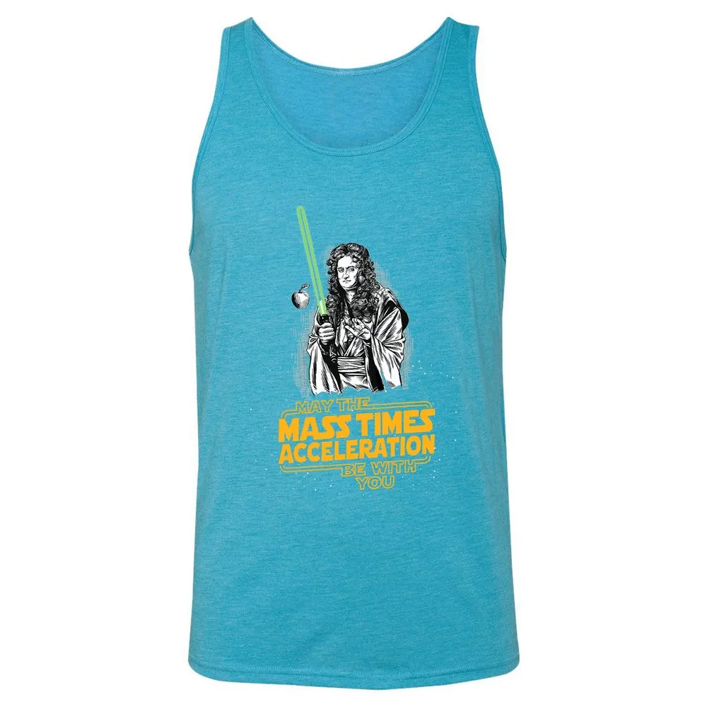 Unisex Jersey Tank - JGP7Q1M4 - Aqua Triblend - 3