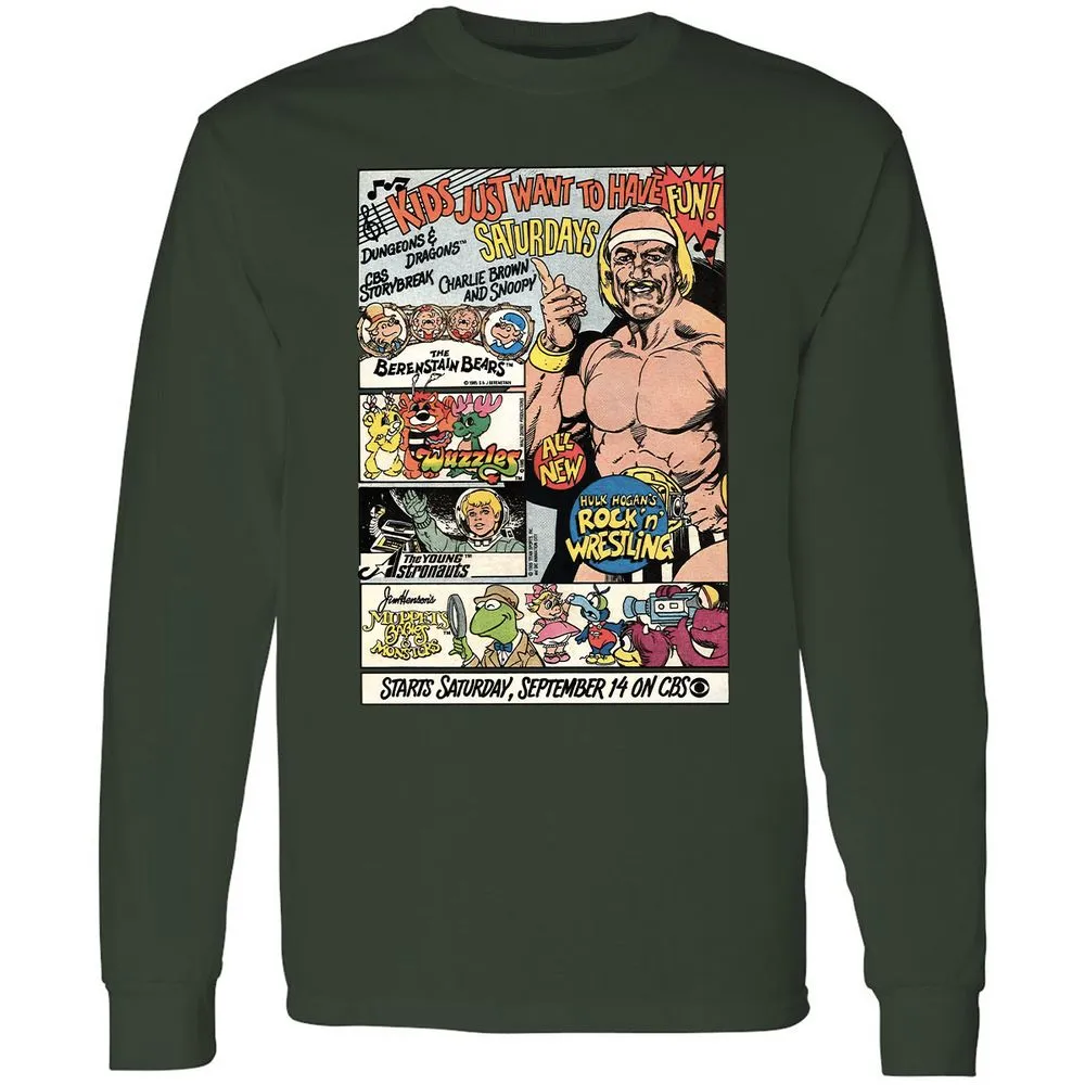 Long Sleeve T-Shirt - XJR5BV52 - Forest Green - 8