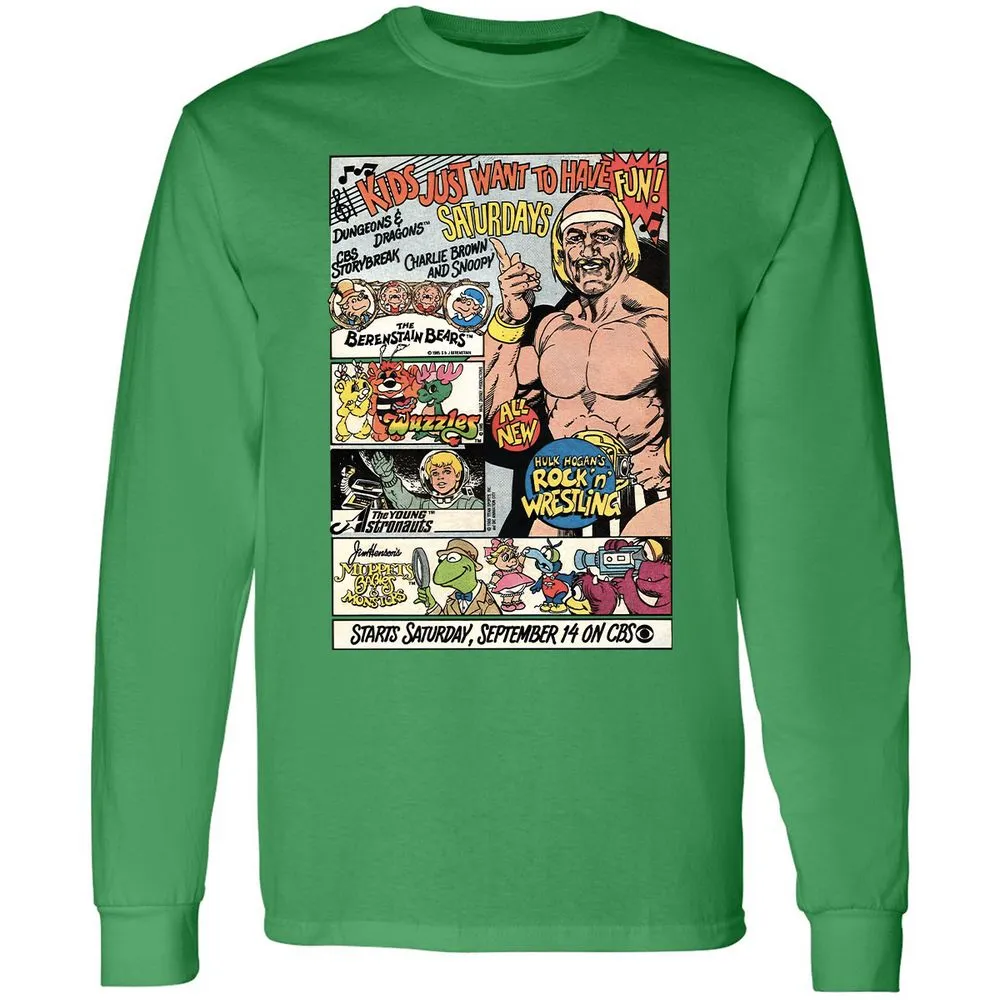 Long Sleeve T-Shirt - XJR5BV52 - Irish Green - 10