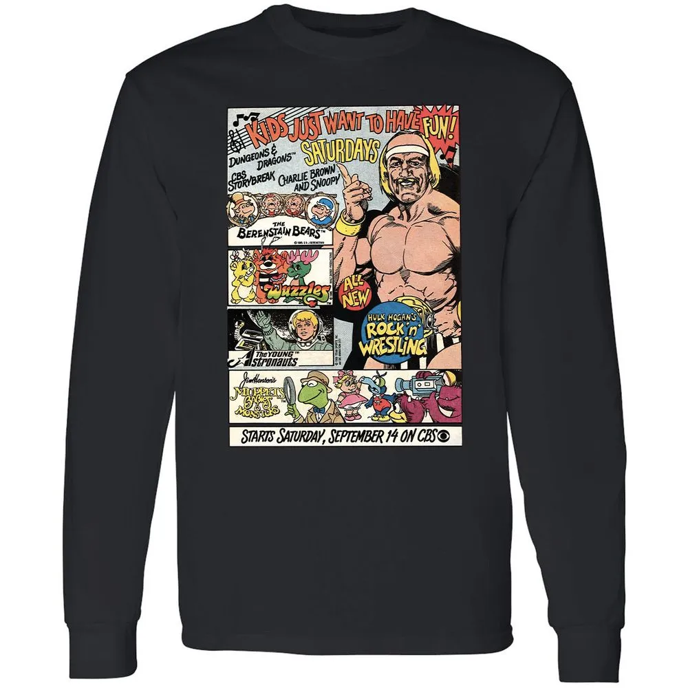 Long Sleeve T-Shirt - XJR5BV52 - Black - 16