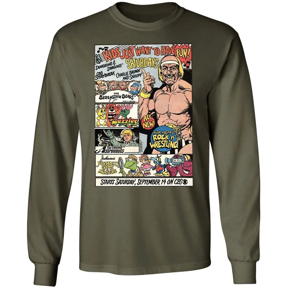 Long Sleeve T-Shirt - XJR5BV52 - Military Green - 7