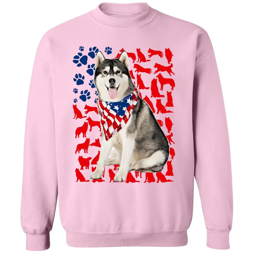 Classic Unisex Sweatshirt - 6NSV8C5F - Light Pink - 3