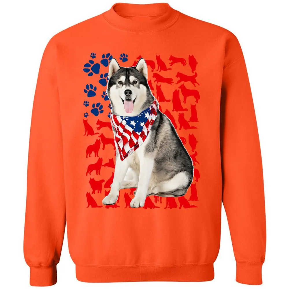 Classic Unisex Sweatshirt - 6NSV8C5F - Orange - 10
