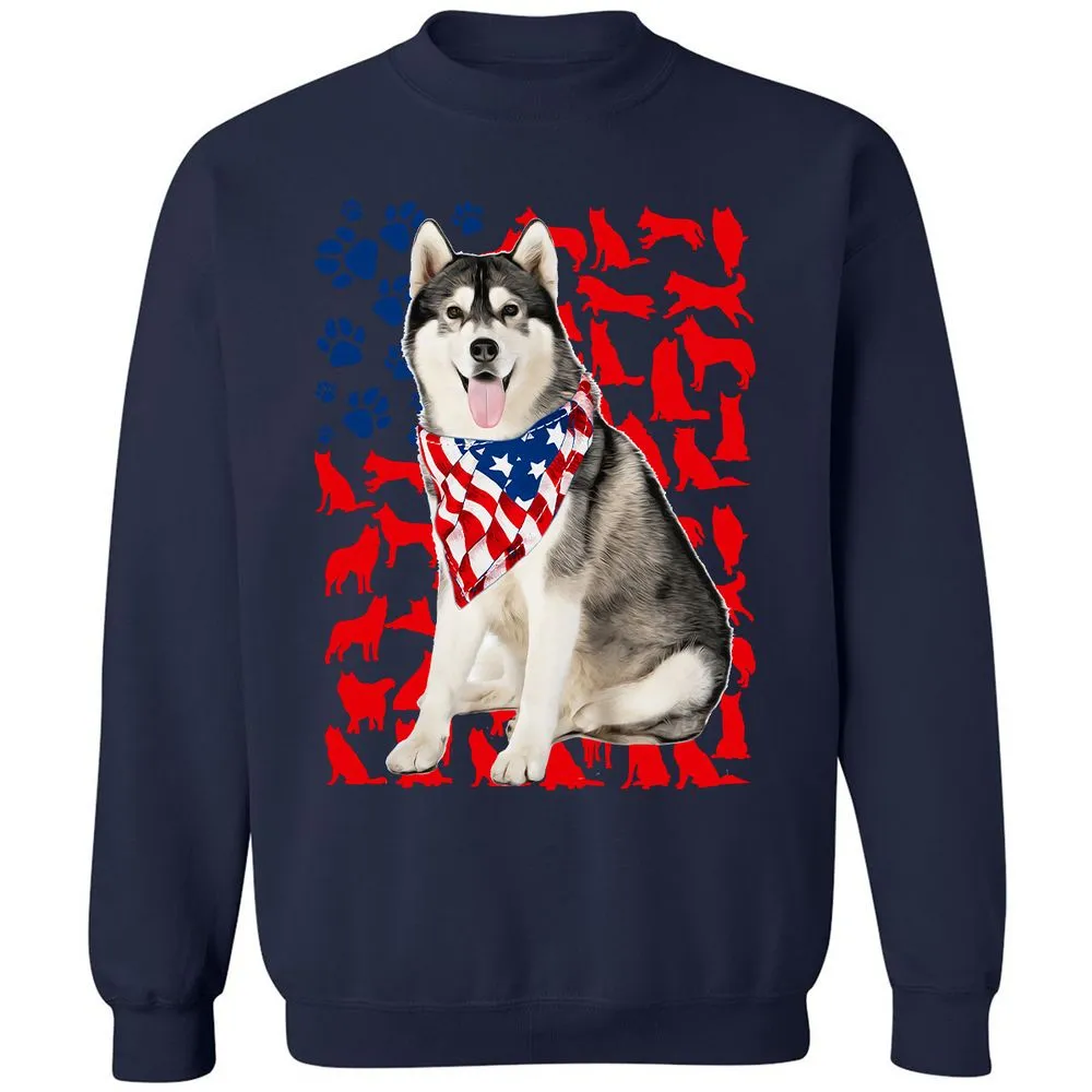 Classic Unisex Sweatshirt - 6NSV8C5F - Navy - 8