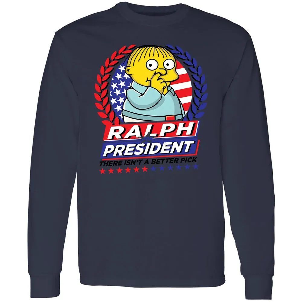 Long Sleeve T-Shirt - H8VUZ4SJ - Navy - 12
