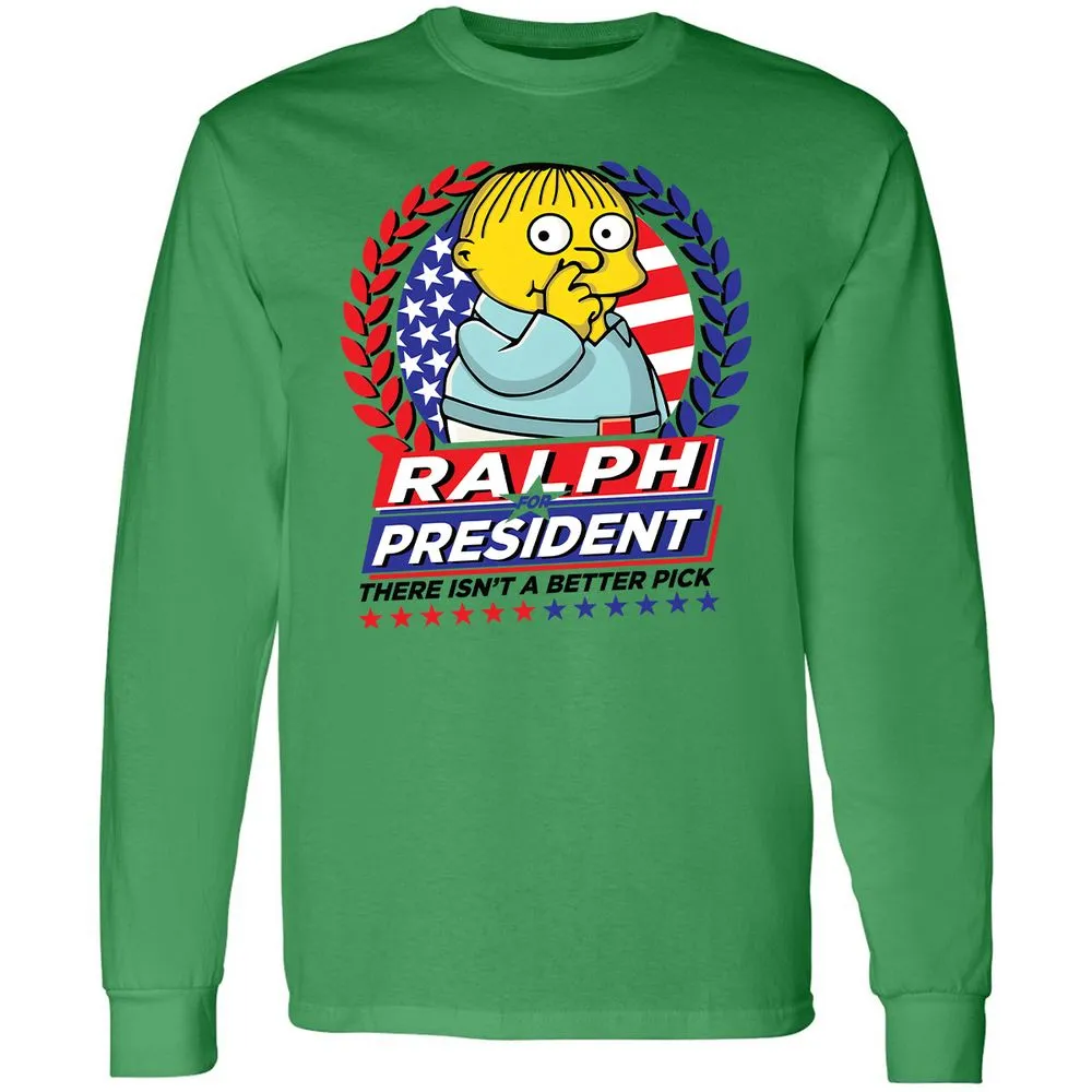 Long Sleeve T-Shirt - H8VUZ4SJ - Irish Green - 10