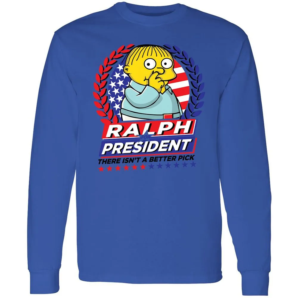 Long Sleeve T-Shirt - H8VUZ4SJ - Royal - 4