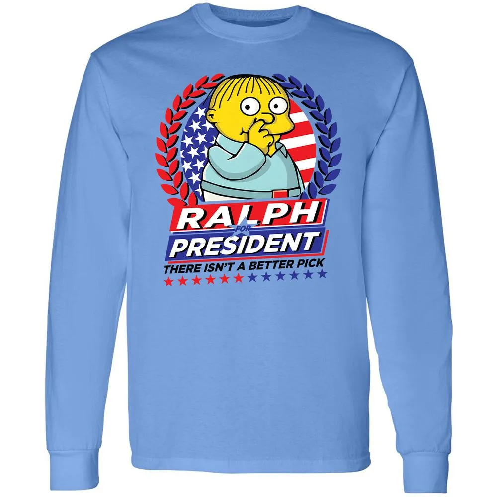 Long Sleeve T-Shirt - H8VUZ4SJ - Carolina Blue - 2