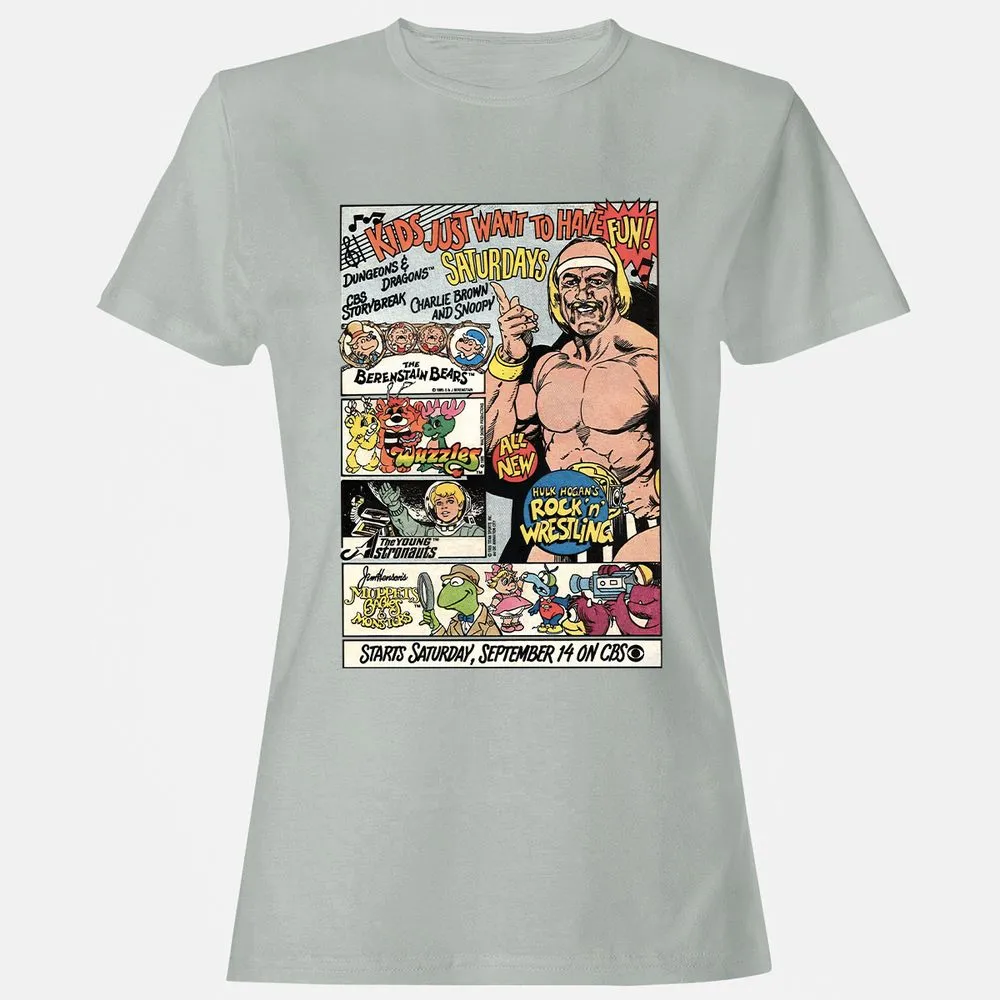 Women's T-Shirt - 5G16QMHQ - Ash - 2