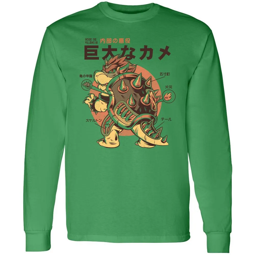 Long Sleeve T-Shirt - 9A9GBFKF - Irish Green - 10