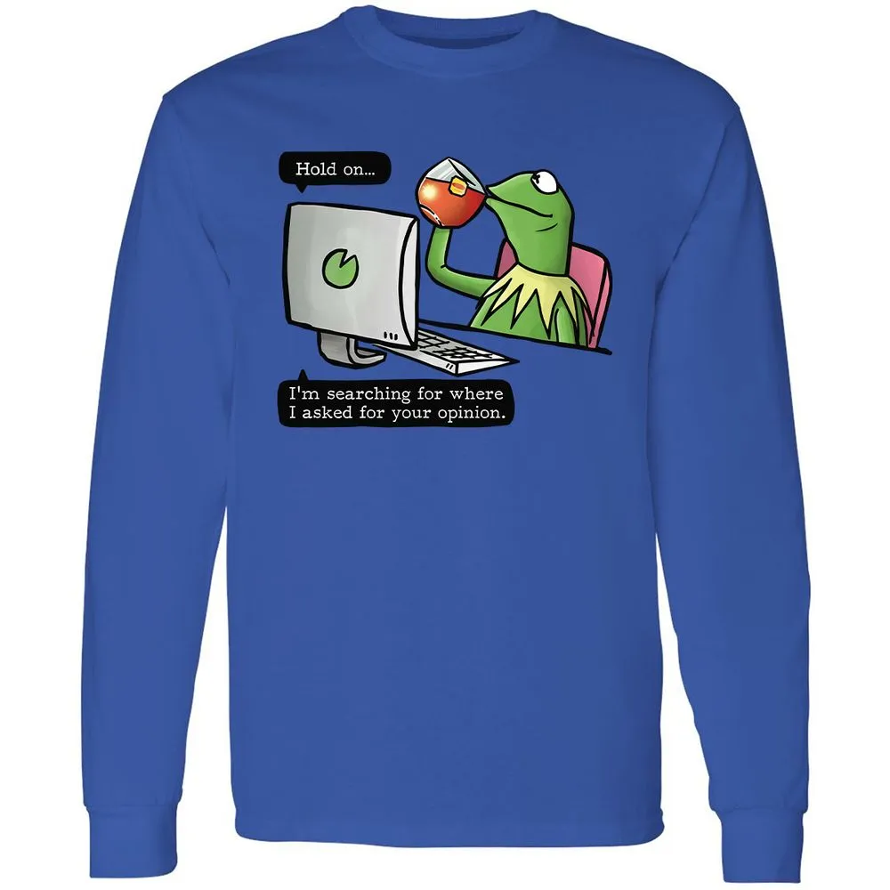 Long Sleeve T-Shirt - Y2DS4FCW - Royal - 4