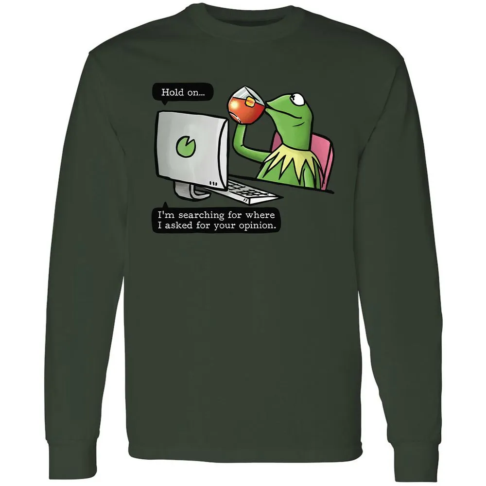 Long Sleeve T-Shirt - Y2DS4FCW - Forest Green - 8
