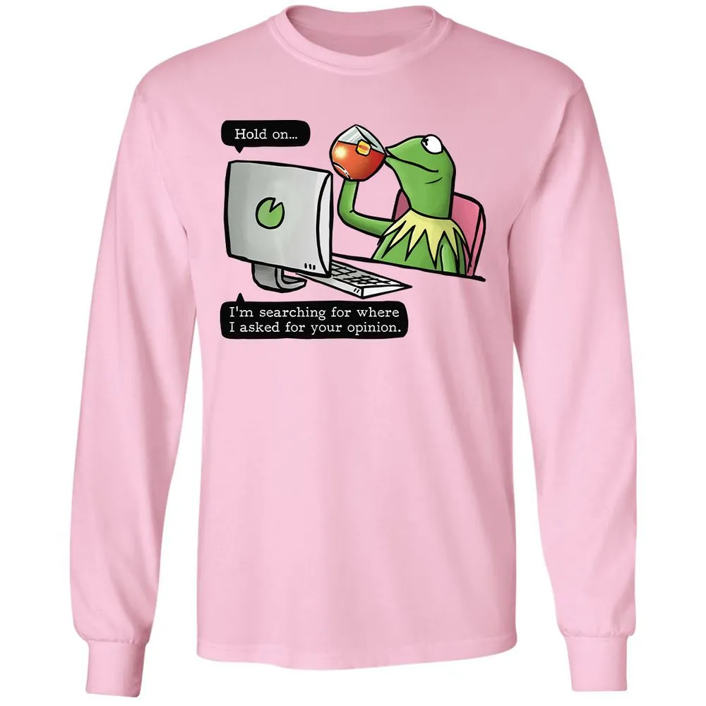 Long Sleeve T-Shirt - Y2DS4FCW - Light Pink - 3