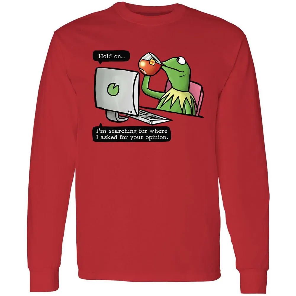 Long Sleeve T-Shirt - Y2DS4FCW - Red - 14