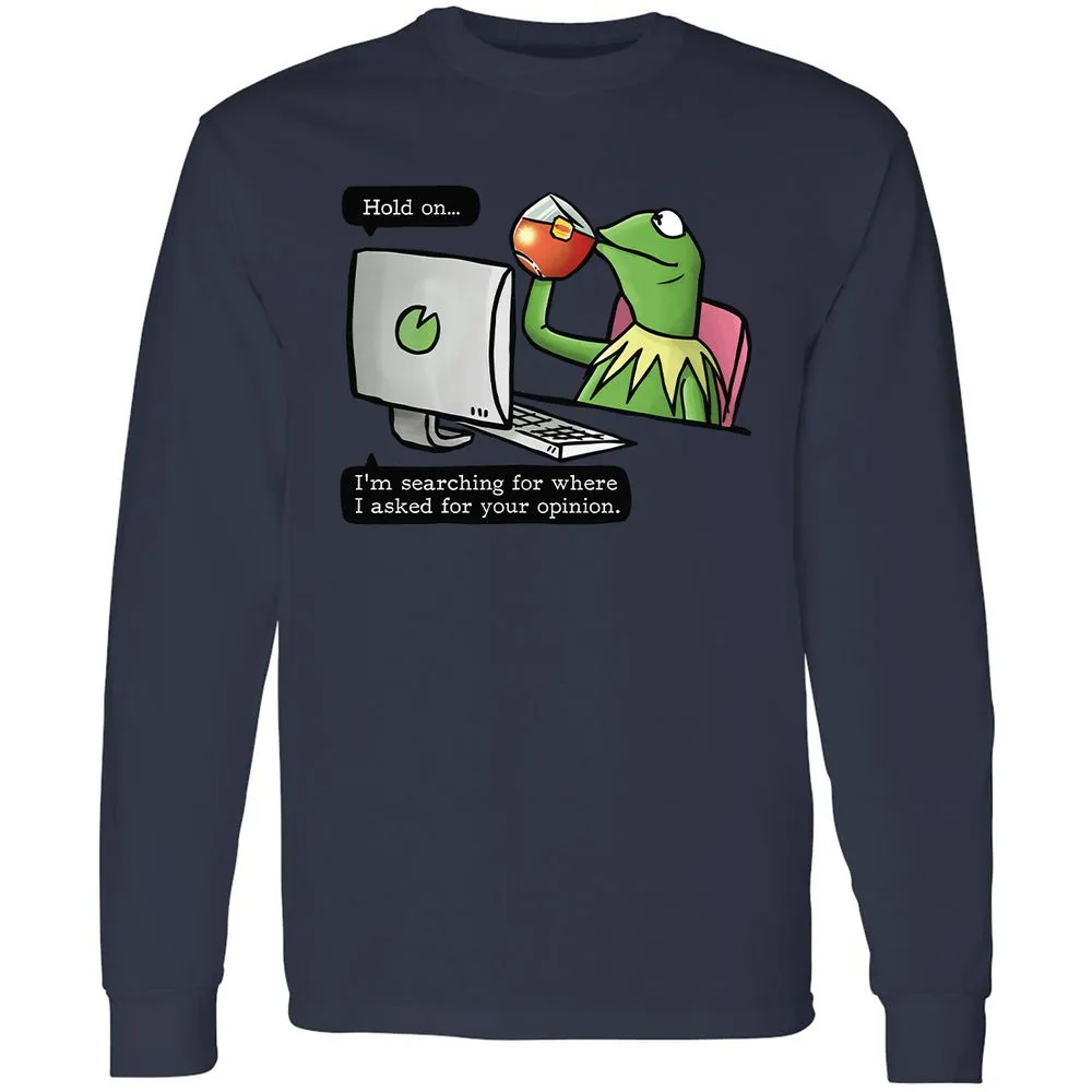 Long Sleeve T-Shirt - Y2DS4FCW - Navy - 12