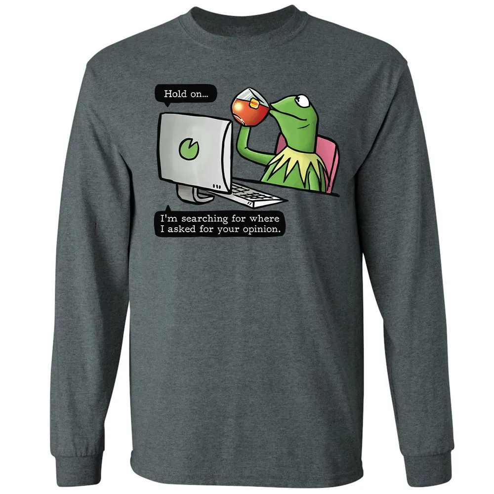 Long Sleeve T-Shirt - Y2DS4FCW - Dark Heather - 15
