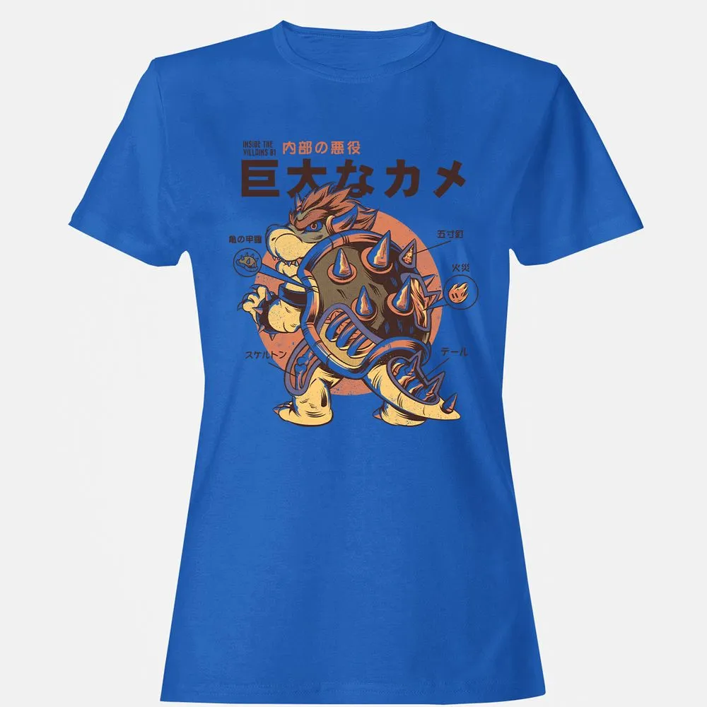 Women's T-Shirt - P6D6PFKF - Royal - 14