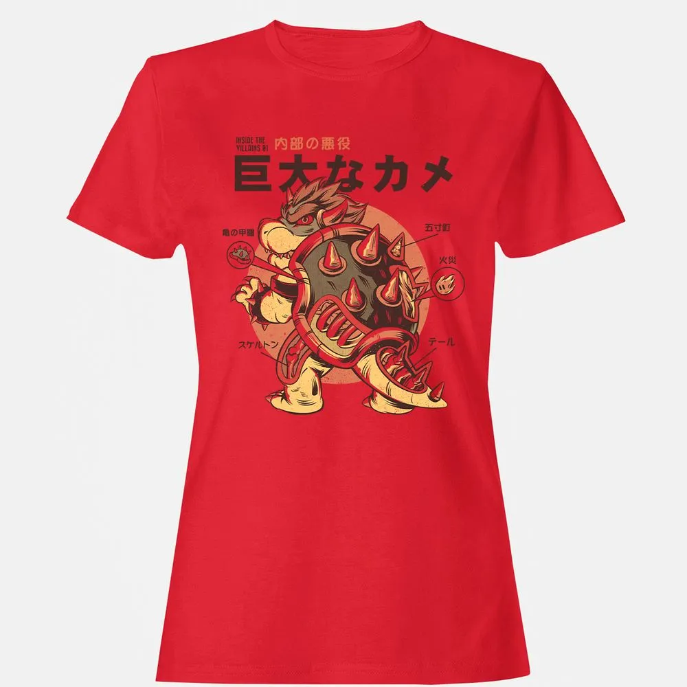 Women's T-Shirt - P6D6PFKF - Red - 13