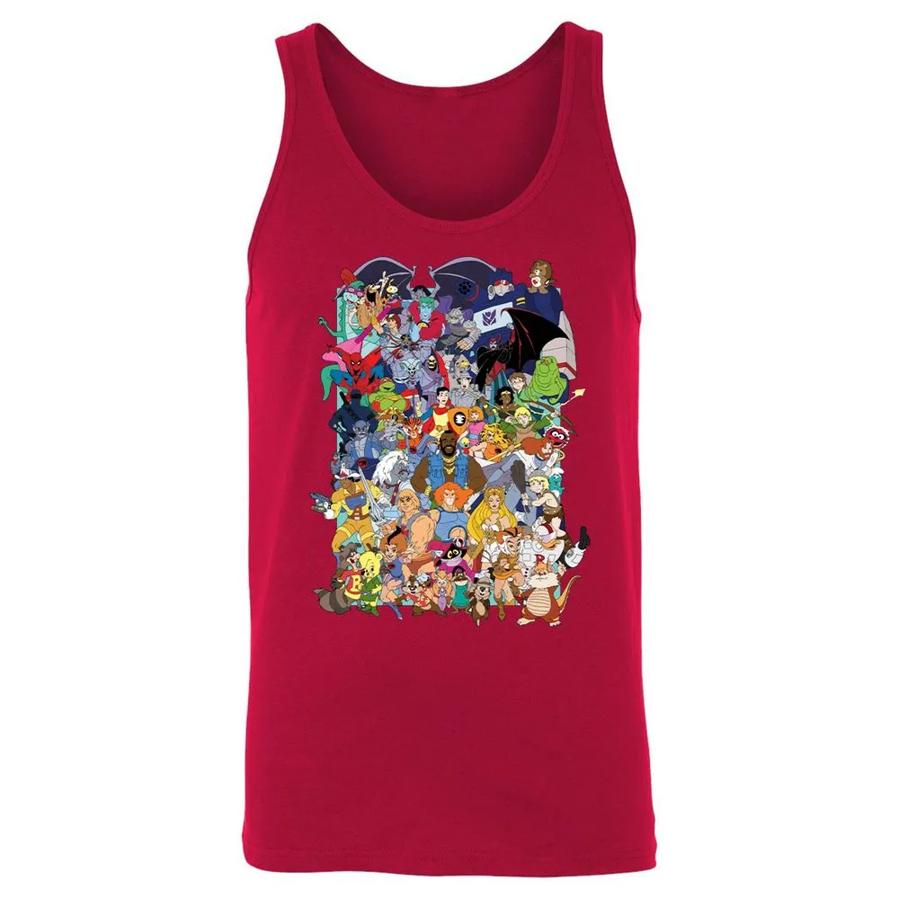 Unisex Jersey Tank - V9Y1K2RY - Red - 11