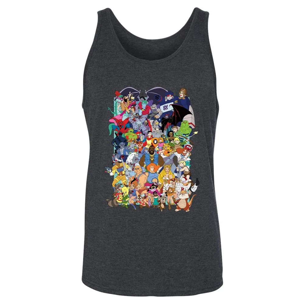 Unisex Jersey Tank - V9Y1K2RY - Dark Grey Heather - 6
