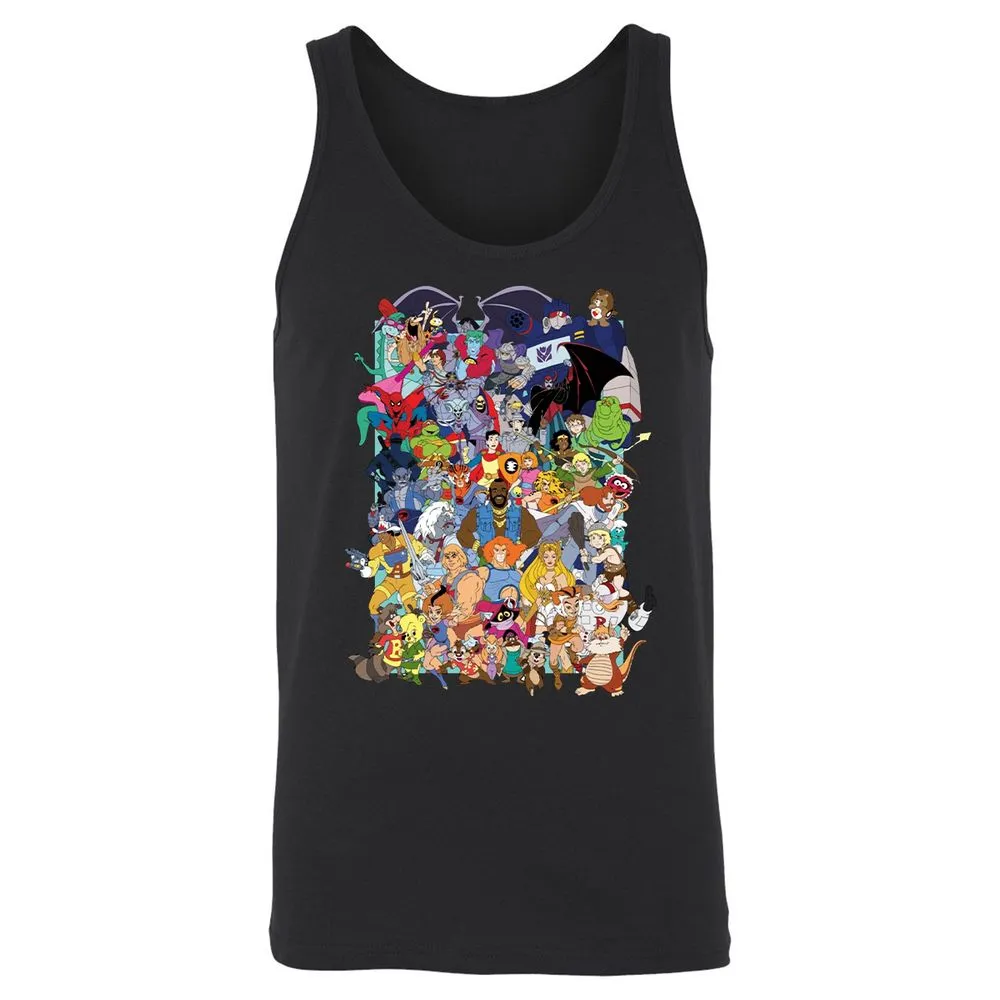 Unisex Jersey Tank - V9Y1K2RY - Black - 14