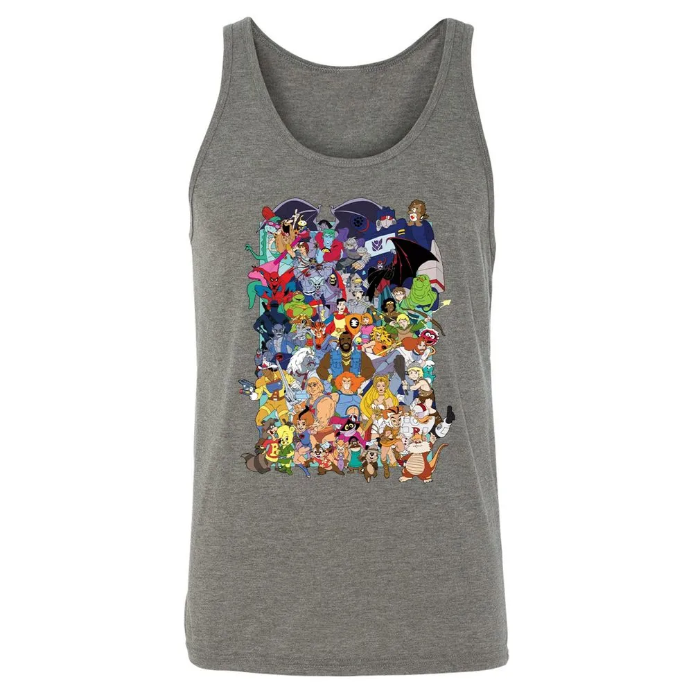 Unisex Jersey Tank - V9Y1K2RY - Grey Triblend - 2