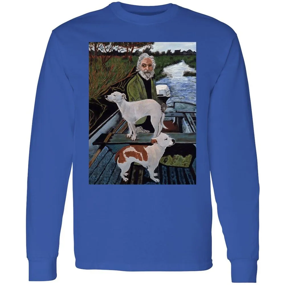 Long Sleeve T-Shirt - YDHHS7RL - Royal - 4