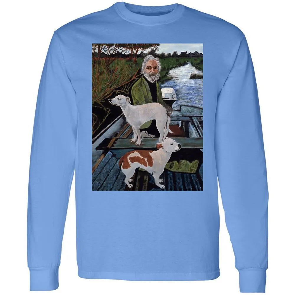 Long Sleeve T-Shirt - YDHHS7RL - Carolina Blue - 2