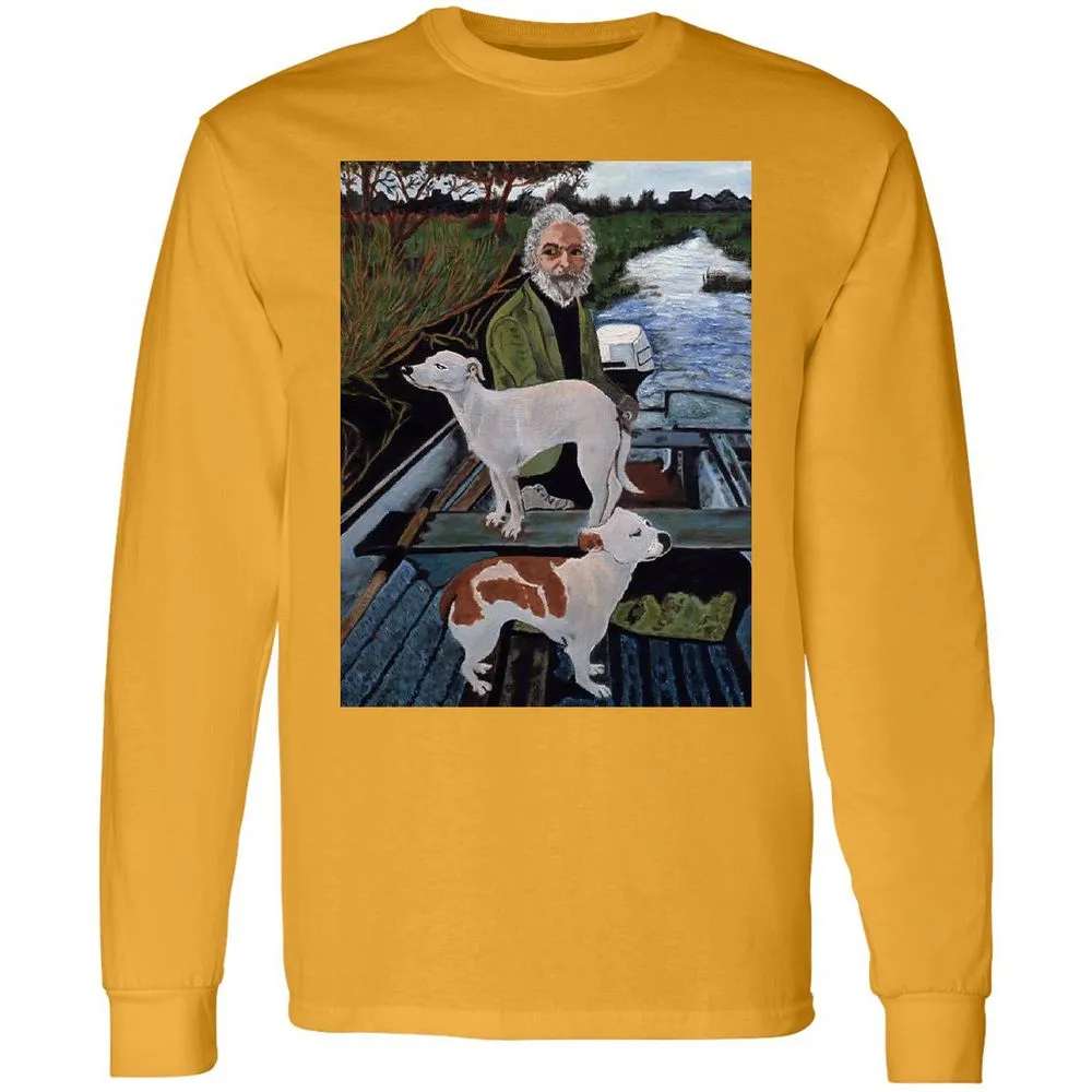 Long Sleeve T-Shirt - YDHHS7RL - Gold - 9