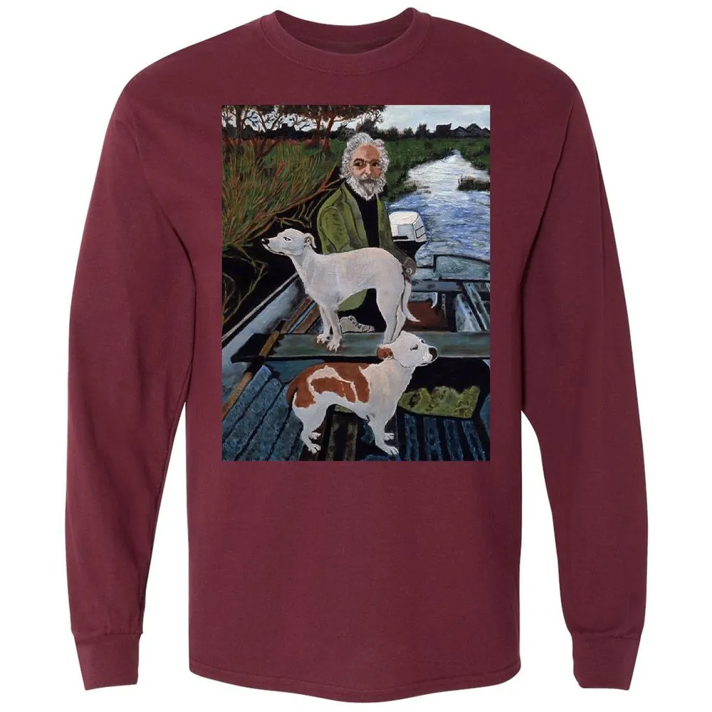 Long Sleeve T-Shirt - YDHHS7RL - Maroon - 11