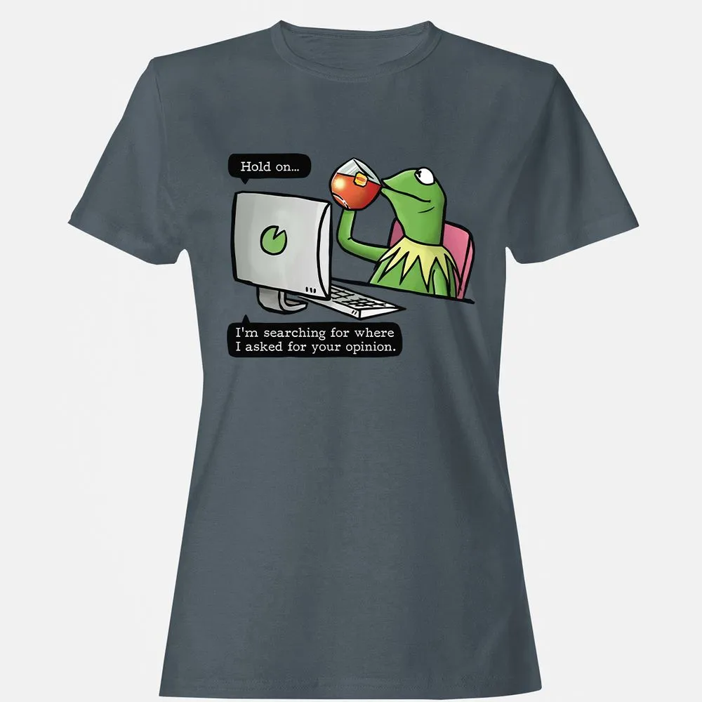 Women's T-Shirt - J7FCAH7K - Charcoal - 3