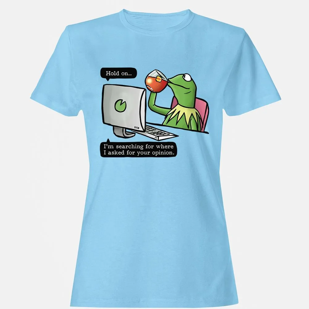 Women's T-Shirt - J7FCAH7K - Light Blue - 8