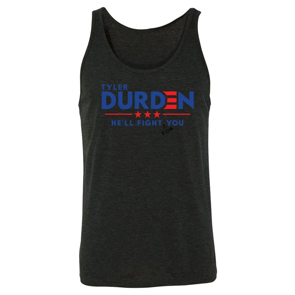 Unisex Jersey Tank - 4H77MX1H - Charcoal Black Triblend - 5