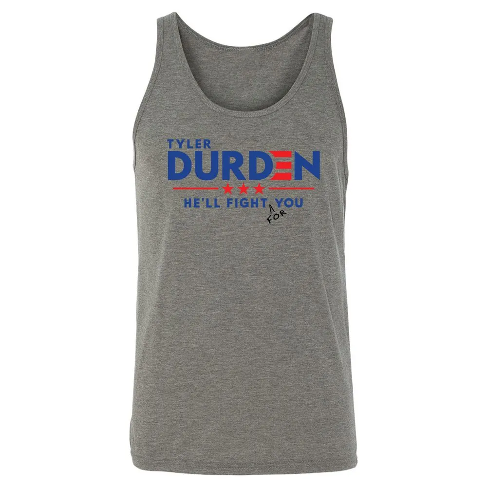 Unisex Jersey Tank - 4H77MX1H - Grey Triblend - 2