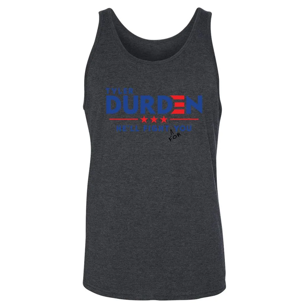 Unisex Jersey Tank - 4H77MX1H - Dark Grey Heather - 6