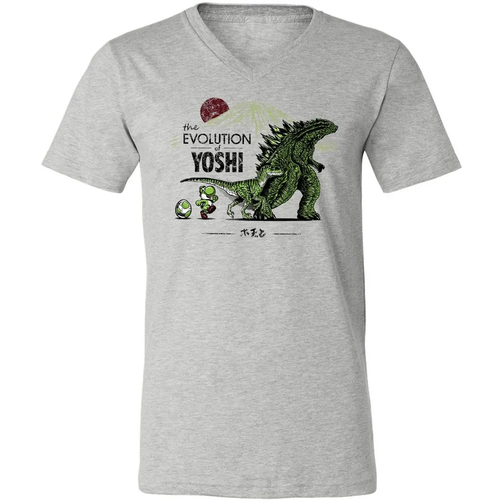Unisex V-Neck T-Shirt - RJA3TYZT - Athletic Heather - 7