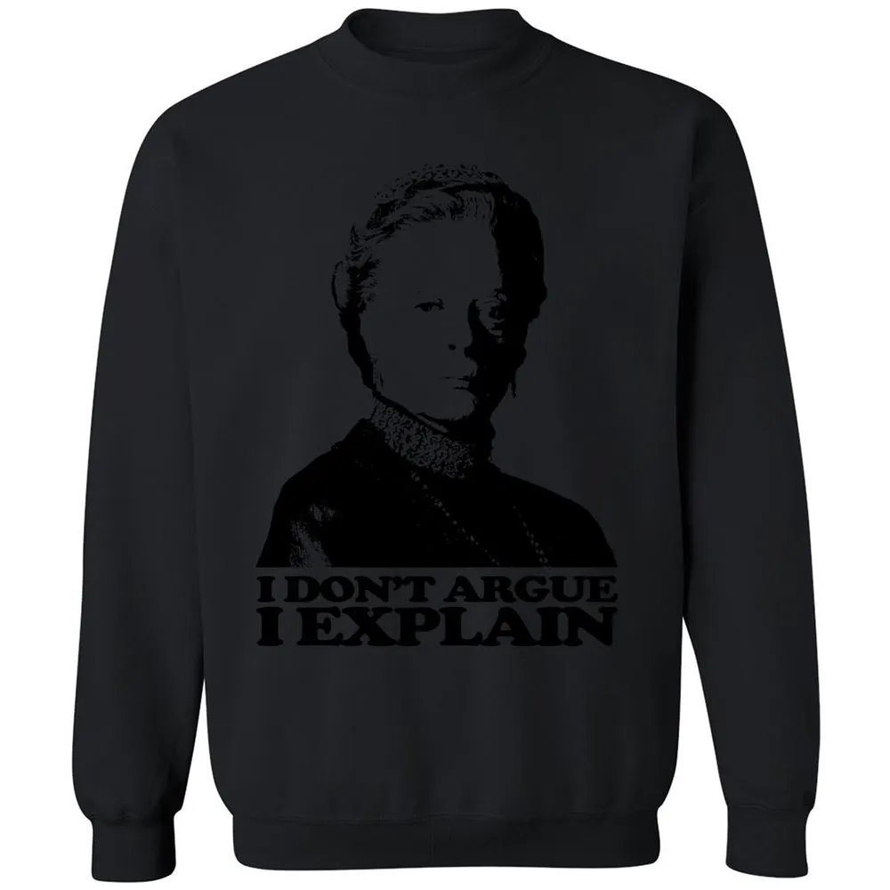 Classic Unisex Sweatshirt - 6ZX98TNY - Black - 12